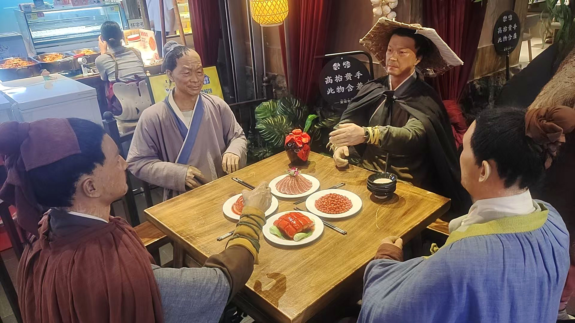 郑州餐厅 桌前一瞥